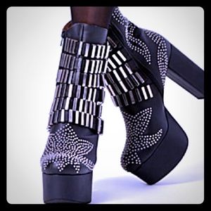 Super sexy !Jeffrey Campbell Hell, platform boots